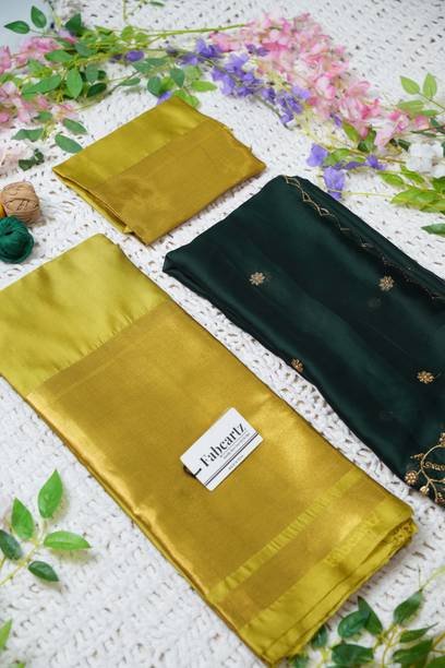 Fabcartz Self Design Semi Stitched Lehenga Choli - Image 3