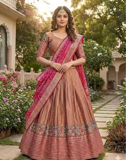 Bridal Satin Lehenga