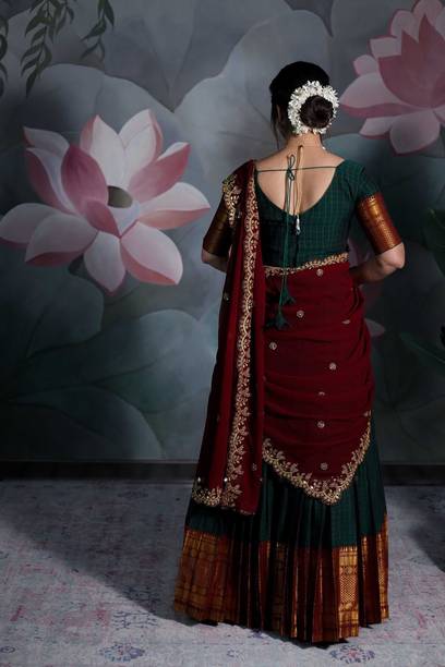 Payu Self Design Semi Stitched Lehenga Choli - Image 2