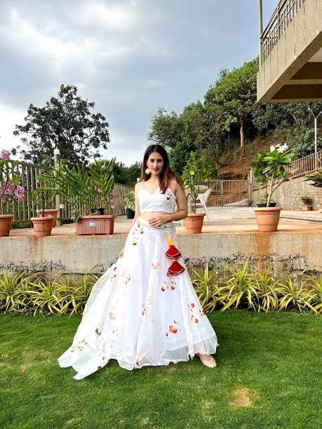 MAMAENTERPRISE Printed Semi Stitched Lehenga Choli - Image 2