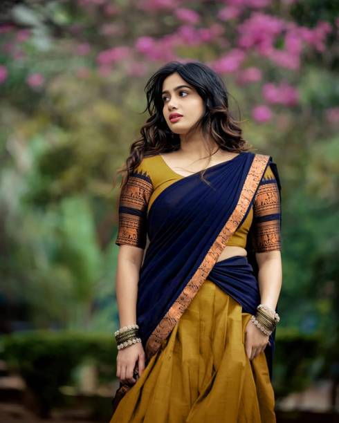 SWAMI STUDIO Self Design Semi Stitched Lehenga Choli - Image 4