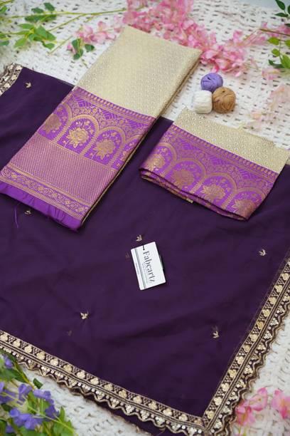 Fabcartz Self Design Semi Stitched Lehenga Choli - Image 3