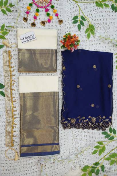 Fabcartz Self Design Semi Stitched Lehenga Choli - Image 2