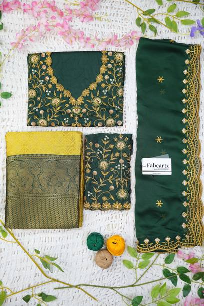 Payu Self Design Semi Stitched Lehenga Choli - Image 2