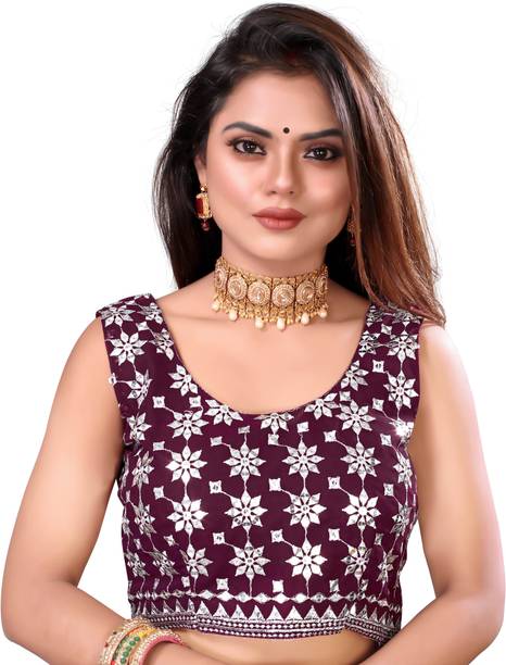 credebs Embroidered Semi Stitched Lehenga Choli - Image 3
