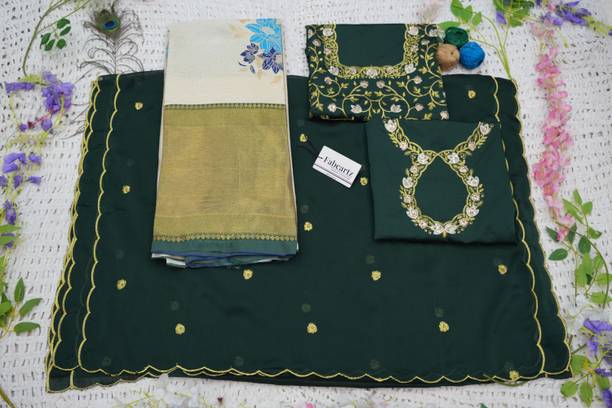Fabcartz Self Design Semi Stitched Lehenga Choli - Buy Fabcartz Self Design Semi Stitched Lehenga Choli Online at Best Prices in India | galgota.in - Image 6