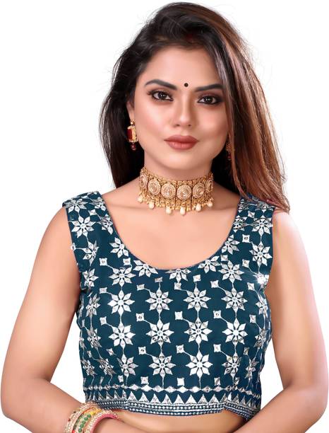 credebs Embroidered Semi Stitched Lehenga Choli - Image 3