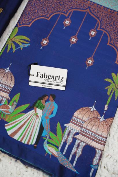 Fabcartz Self Design Semi Stitched Lehenga Choli - Buy Fabcartz Self Design Semi Stitched Lehenga Choli Online at Best Prices in India | galgota.in - Image 6