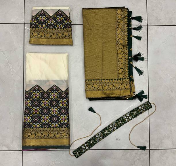 Fabcartz Self Design Semi Stitched Lehenga Choli - Image 5