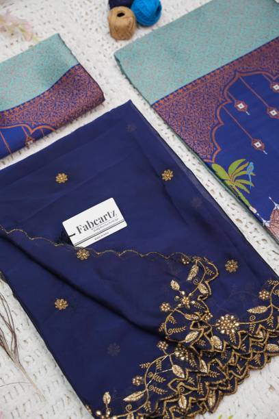 Fabcartz Self Design Semi Stitched Lehenga Choli - Buy Fabcartz Self Design Semi Stitched Lehenga Choli Online at Best Prices in India | galgota.in - Image 5