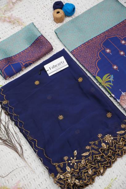 Fabcartz Self Design Semi Stitched Lehenga Choli - Buy Fabcartz Self Design Semi Stitched Lehenga Choli Online at Best Prices in India | galgota.in - Image 3