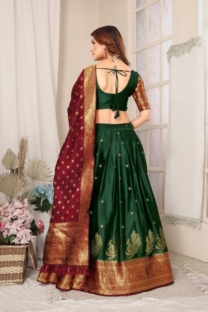 Embroided Georgette Lehenga