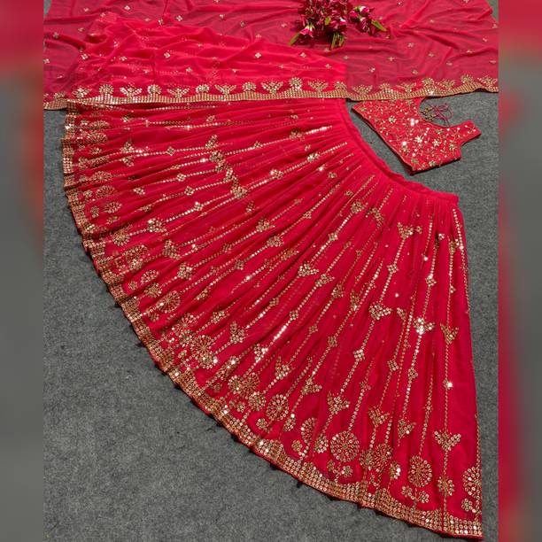 IYALAFAB Self Design Semi Stitched Lehenga Choli - Buy IYALAFAB Self Design Semi Stitched Lehenga Choli Online at Best Prices in India | galgota.in - Image 3