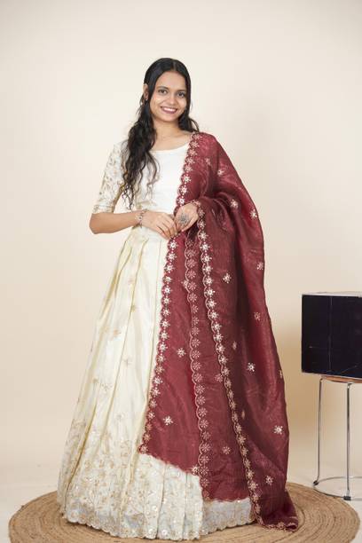 Designer Net Lehenga