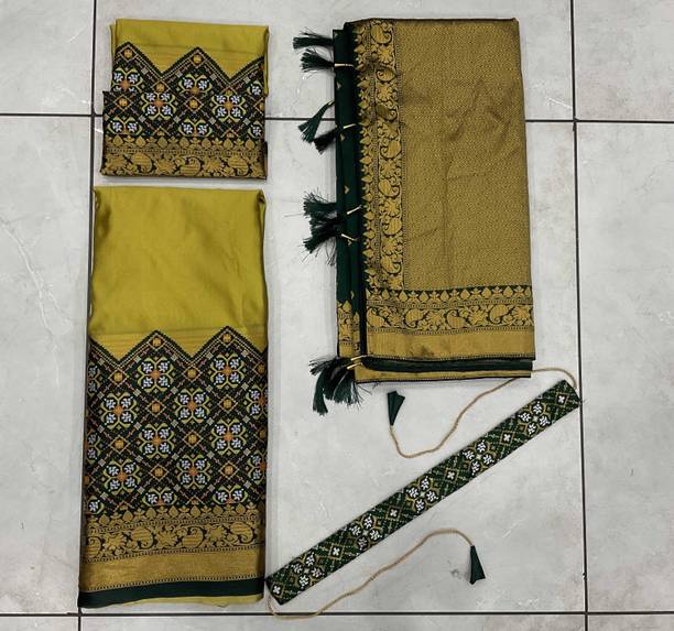 Fabcartz Self Design Semi Stitched Lehenga Choli - Image 6