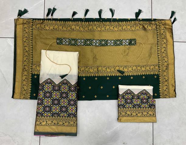 Fabcartz Self Design Semi Stitched Lehenga Choli - Image 4