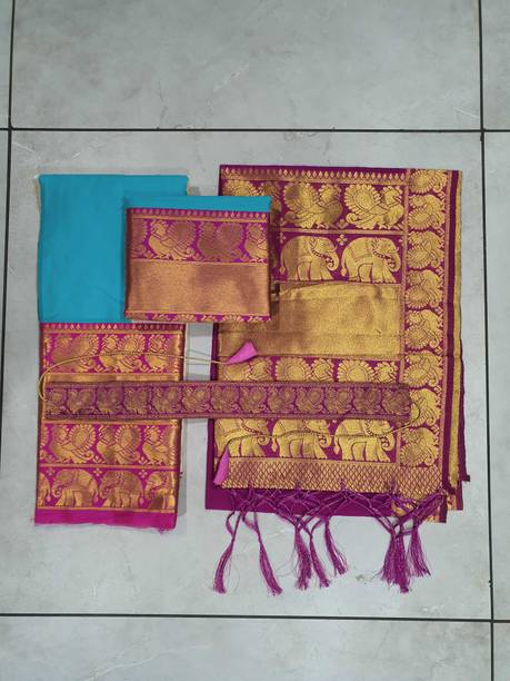 Fabcartz Embellished Semi Stitched Lehenga Choli - Image 4