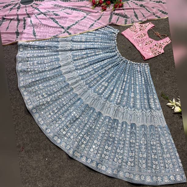 IYALAFAB Self Design Semi Stitched Lehenga Choli - Buy IYALAFAB Self Design Semi Stitched Lehenga Choli Online at Best Prices in India | galgota.in - Image 5