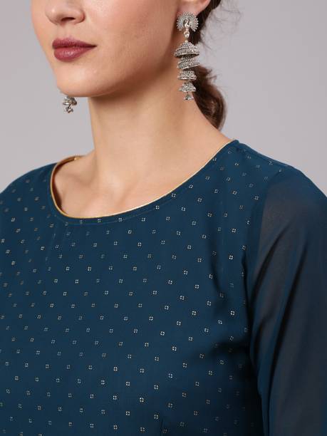 Jaipur Kurti Printed Stitched Lehenga & Crop Top - Image 5