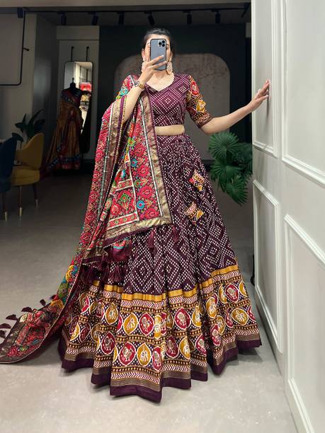 HEM SELLES Self Design Semi Stitched Lehenga Choli