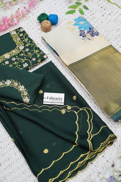 Fabcartz Self Design Semi Stitched Lehenga Choli - Buy Fabcartz Self Design Semi Stitched Lehenga Choli Online at Best Prices in India | galgota.in - Image 4