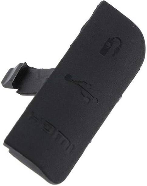fotokina USB/HDMI DC Out Rubber Door Bottom Cover Compatible for Canon EOS 1300D/1500D  Lens Cap