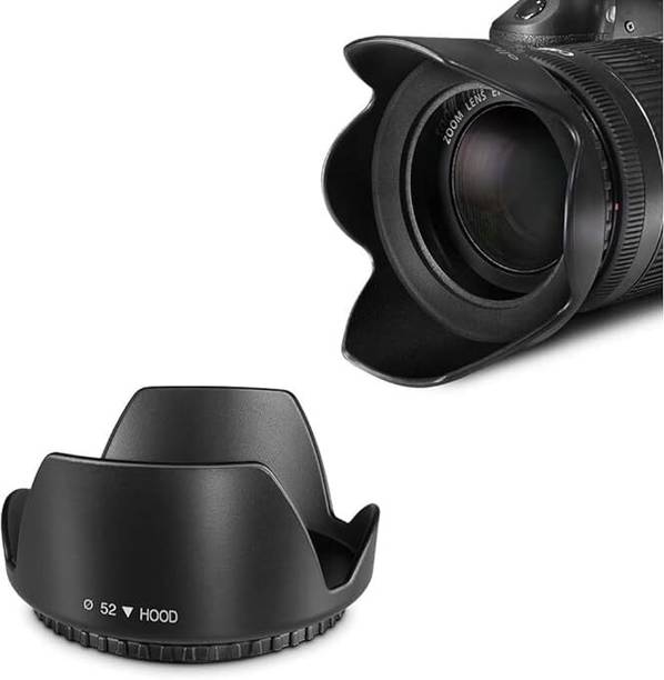 SUPERNIC 52mm Tulip Flower Lens Hood for Nikon D3300 D3200 D3100 D5500 D5300 D5200  Lens Hood