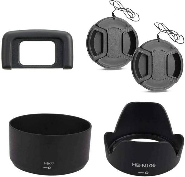 MILLETS 5pcs Combo KIT for Nikon D3500 D3400 D3200 D3300 D5300 D5500 D5600 Lens Hood