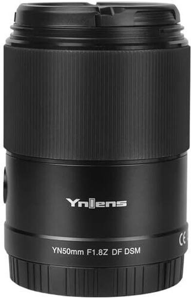 Yongnuo YN50mm F1.8Z DF DSM Autofocus Prime  for Nikon Z Mount Full Frame Cameras – Fast Aperture F1.8, High-Performance Portrait and Low-Light Photography  Standard Prime  Lens