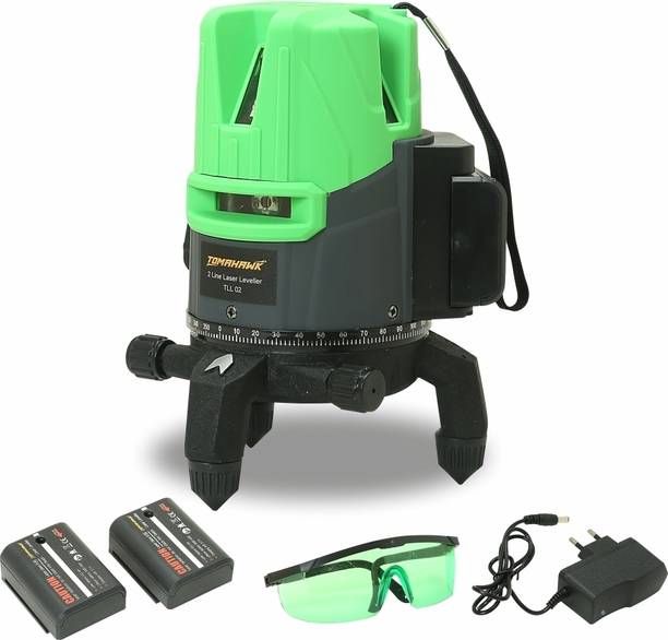 Tomahawk Self Leveling 2Line Laser Non-magnetic Engineer's Precision Professional Line Laser Cross Self Leveling, Horizon and vertical Laser Level Non-magnetic Engineer's Precision Level
