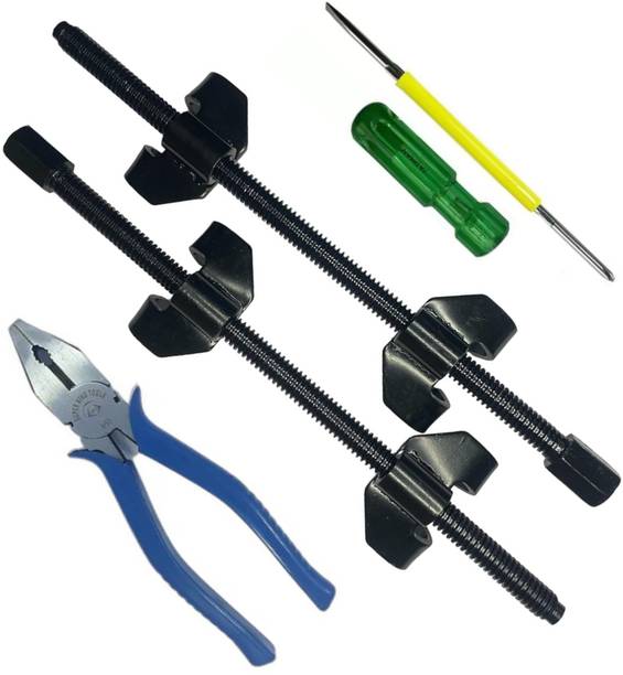 TOOLBUX Heavy Duty Shocker Puller with Plier & 2-in-1 Screw Driver Tool Set Lever Tool