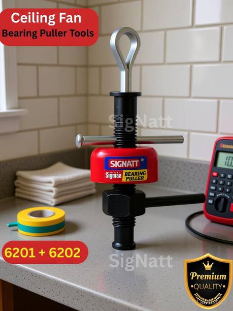 SIGNATT Ceiling Fan Bearing Puller Two in One 6201-6202 Lever Tool (14 cm) Lever Tool