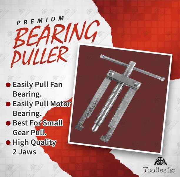 Tooltastic JAW_4S Heavy duty 4inch 2 Jaw Premium Fan Bearing Puller 2 Leg Bearing Puller Lever Tool