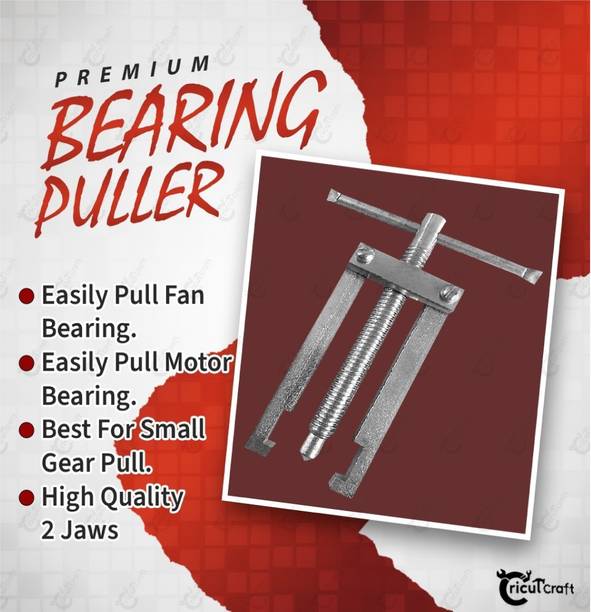 CricutCraft JW_4Y Heavy duty 2 Jaw Premium Fan Bearing Puller,2 Leg Bearing Puller Lever Tool
