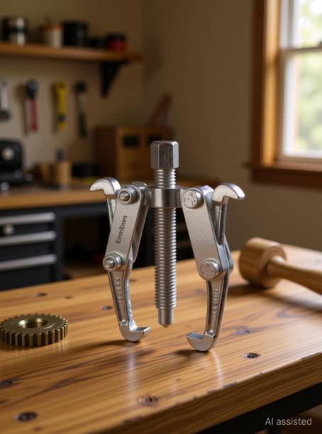 EmmEmm Premium 4 Inch 2 Legs/Jaws Mechanical Bearing/Gear Puller Lever Tool