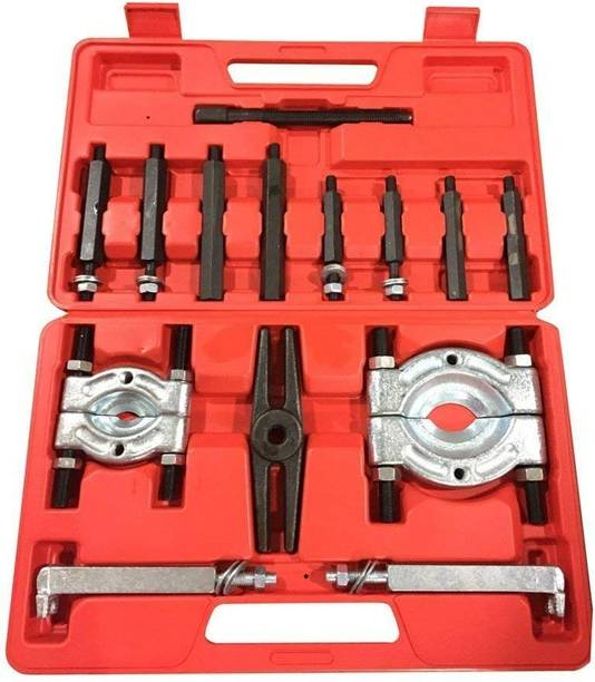 toolskart Bearing Puller Separator Wheel Axle Puller Removal Splitter Tool Kit 14PCS Set Lever Tool