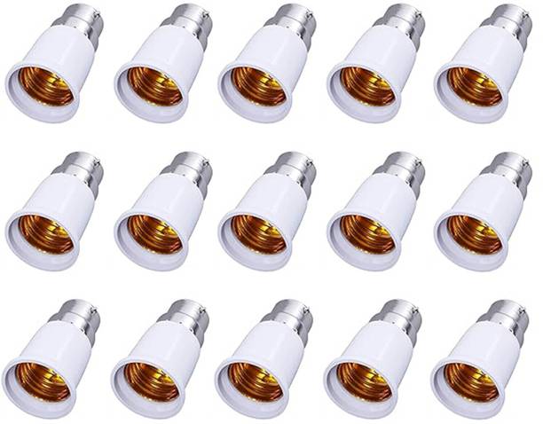 Eve Hanger B22to E27 Bulb Convertor Lamp Base Socket, Bulb Adapter Plastic Light Socket