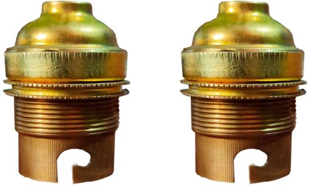 SVDK Bulb Holder Brass Screw Type Lamp Shade Holder Brass Light Socket