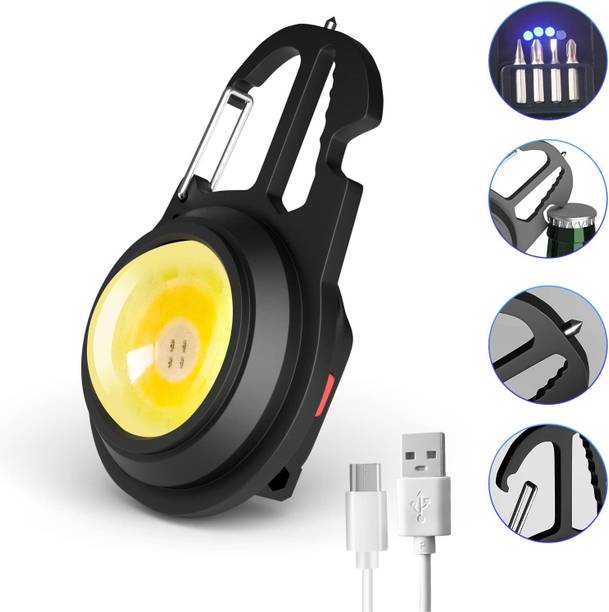 carfrill COB Small Flashlights, 500Lumens Bright Rechar...