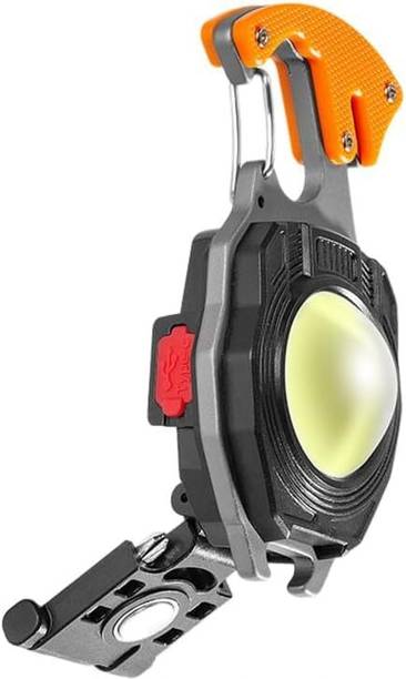 HVG TRADERS Cob LIght keychain with 6 lighting mode & c...