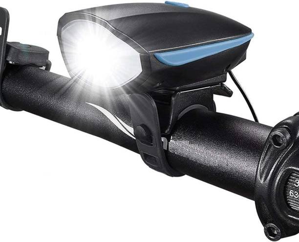 GJSHOP USB Rechargeable Super Bright 250 Lumen Light and Raypal Dual LED Bicycle LED Front Light
