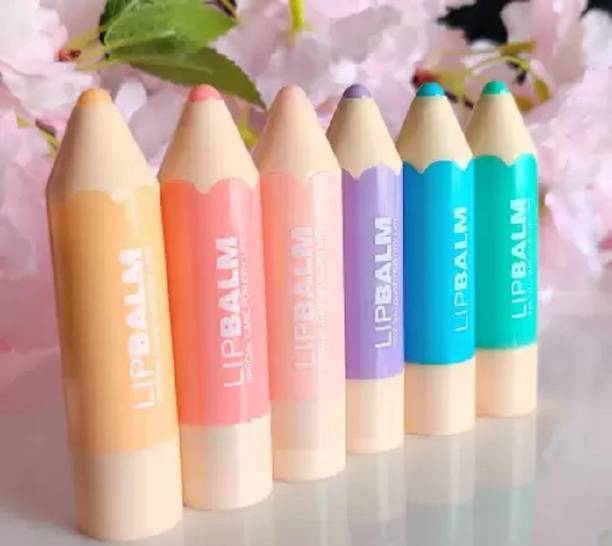 Neycare MULTICOLOR Lip Balm Lip Moisturizing Stick BERRY, CHERRY, MIX FRUITS, FRUITS, APPLE