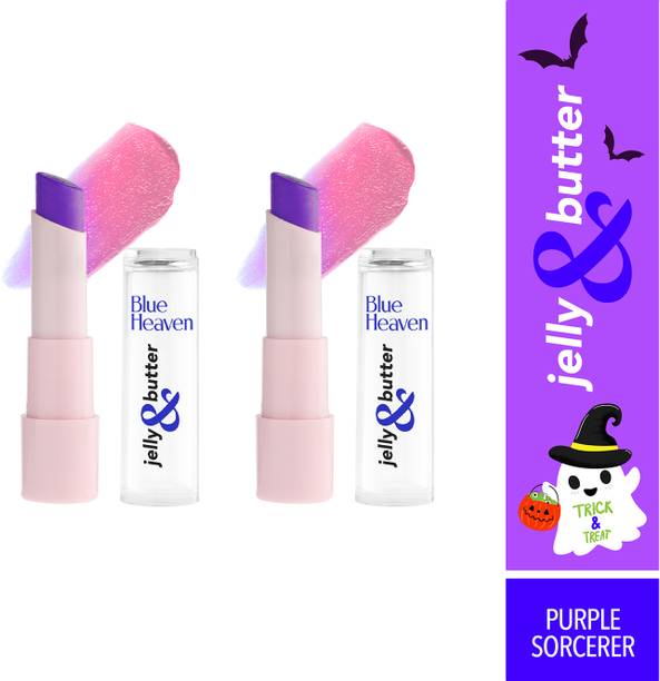 BLUE HEAVEN Jelly&Butter Lipbalm 3.2G Purplesorcerer (Pack of 2) Purplesorcerer