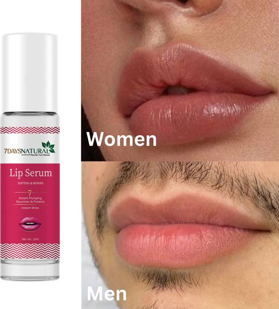 7 डेज Glow & Hydrate Lip Serum Oil for Radiant, Kissable Lips With Vitamin E स्ट्रॉबेरी