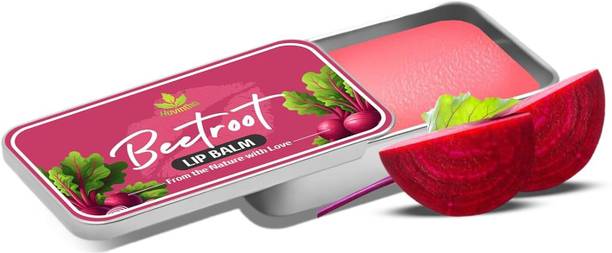 Havintha Organic Beetroot Lip Balm For Natural Pink Lips | Shea Butter Beetroot