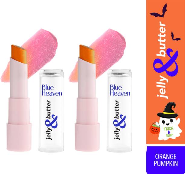BLUE HEAVEN Jelly&Butter Lipbalm 3.2G Orangepumpkin (Pack of 2) Orangepumpkin