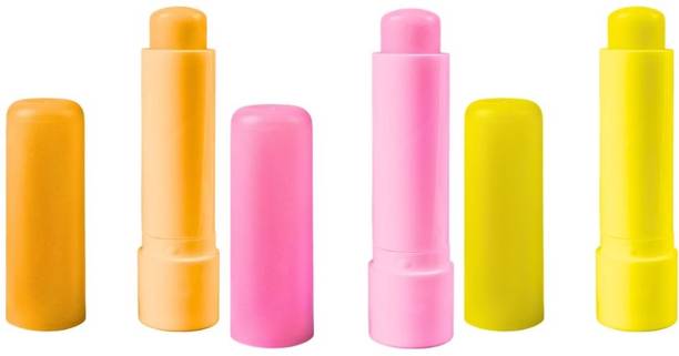 MINARA Flavored Lip Balm Melon Blast + Orange Crush + Strawberry Squeeze