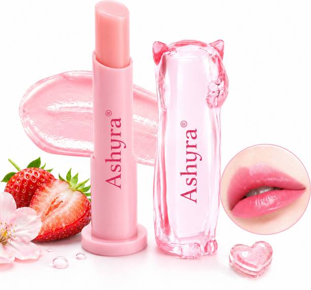 Ashyra strawbery lip balm hydrating moisturizing lip balm for soft smooth glossy lips Mixed Fruit