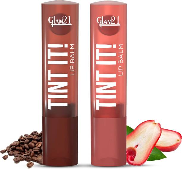 ग्लैम21 Tint it LipBalm Everyday Hydration with SPF15 & Vit-E | Shea Butter Avocado Oil