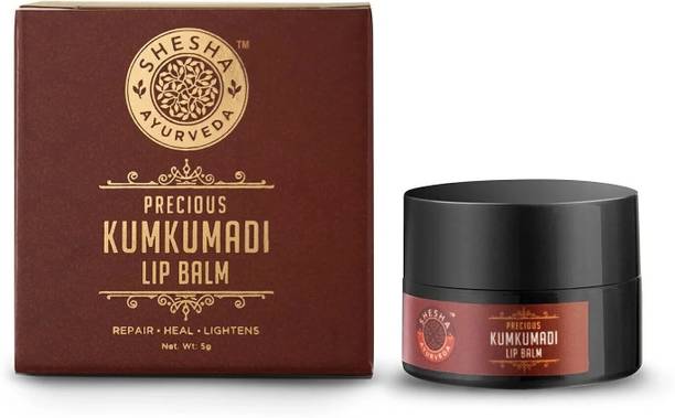 shesha ayurveda Kumkumadi Brightening Lip Balm 5 Gram natural